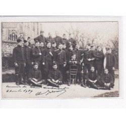 VALDAMPIERRE - Carte Photo - Grève des boutonniers de Méru - très bon état