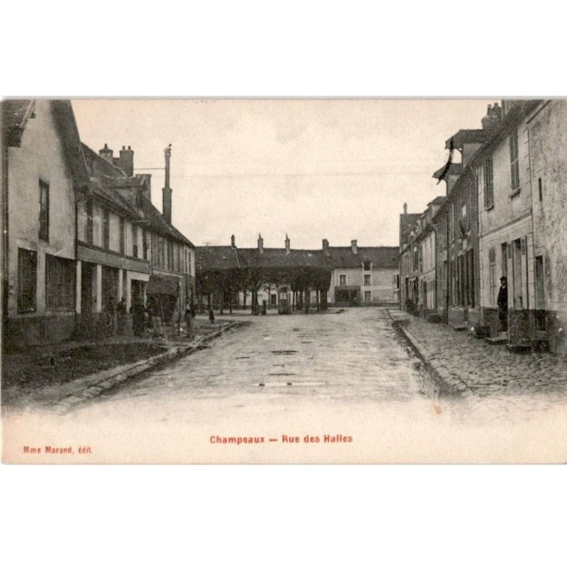 CHAMPEAUX: rue des hales - très bon état