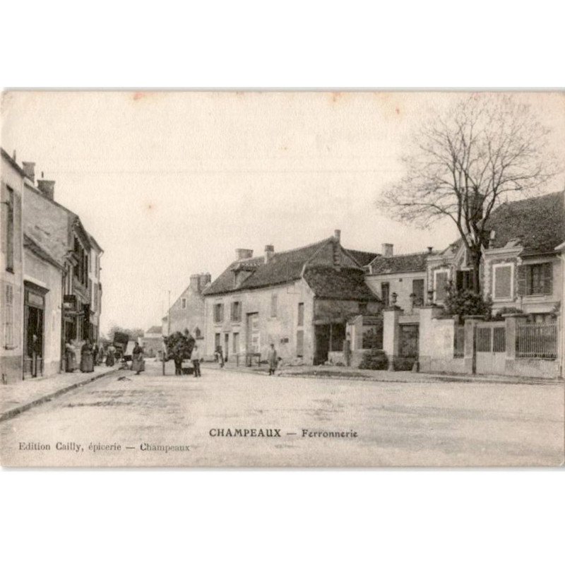 CHAMPEAUX: ferronnerie - très bon état