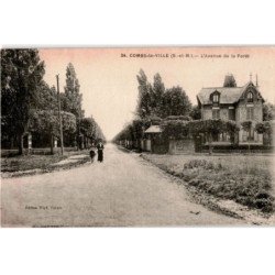 COMBS-la-VILLE: l'avenue de la forêt - très bon état