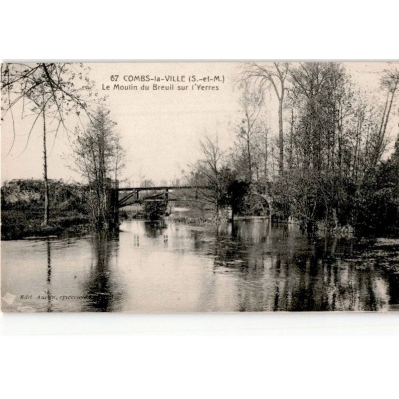 COMBS-la-VILLE: le moulin du breuil sur l'yerres - très bon état