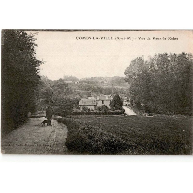 COMBS-la-VILLE: vue de vaux-la-reine - très bon état