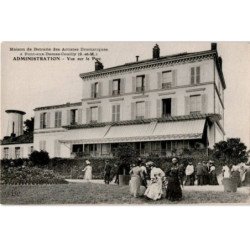COUILLY: maison de retraite des artistes dramatiques pont-aux-dames-couilly administration vue sur parc - très bon état