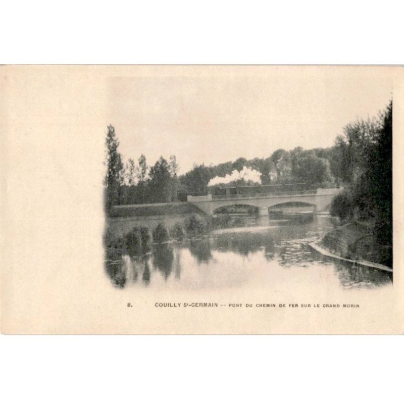 COUILLY: pont du chemin de fer sur le grand morin - très bon état