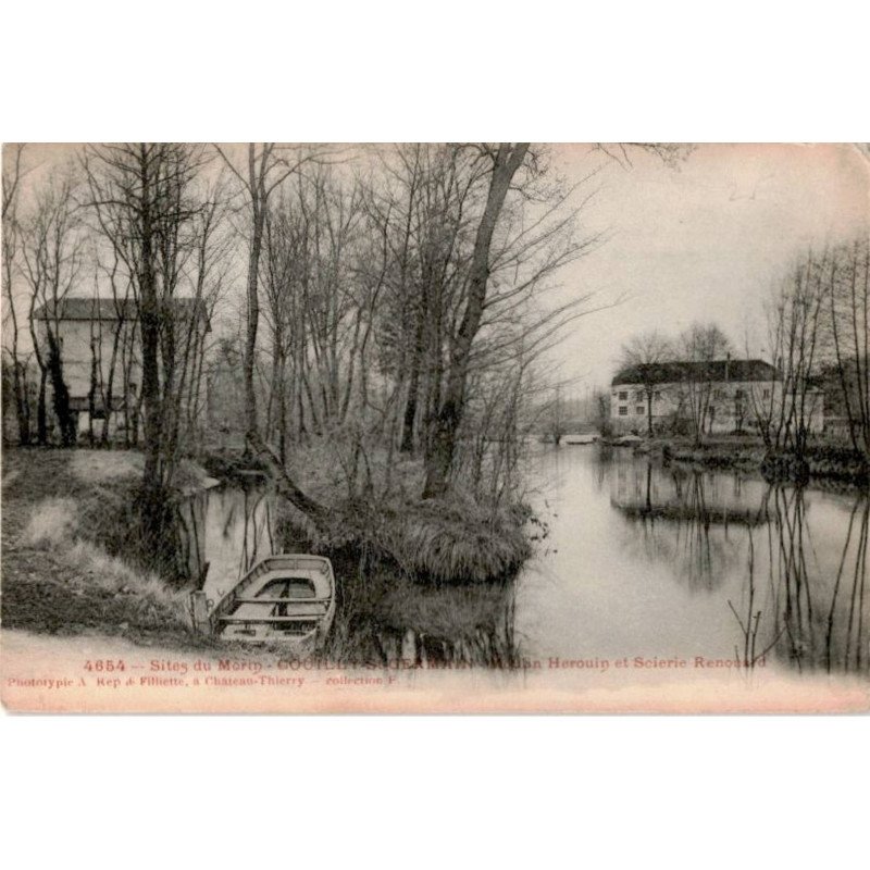 COUILLY: sites du morin, moulin hérouin et scierie renouard - très bon état