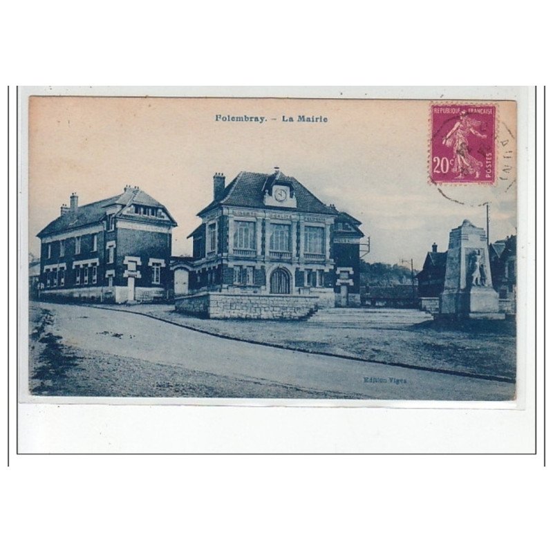 FOLEMBRAY - La Mairie - Très bon état FOLEMBRAY - La Mairie - Très bon état