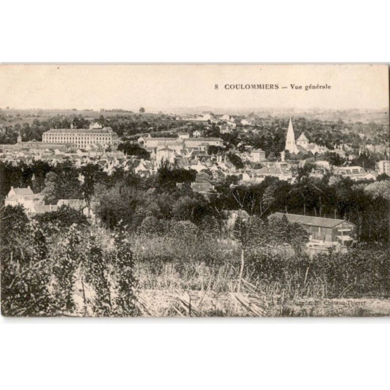 COULOMMIERS: vue générale - très bon état