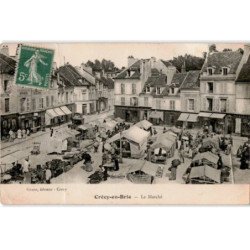 CRECY-en-BRIE: le marché - état