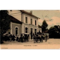 CROUY-sur-OURCQ: la gare - très bon état