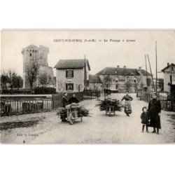 CROUY-sur-OURCQ: le passage à niveau - très bon état