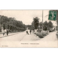 CROUY-sur-OURCQ: avenue de la gare - très bon état