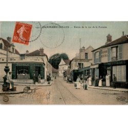 DAMMARIE-les-LYS: entrée de la rue de la fontaine - très bon état