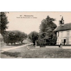 DAMMARIE-les-LYS: entrée des promenades du château - très bon état