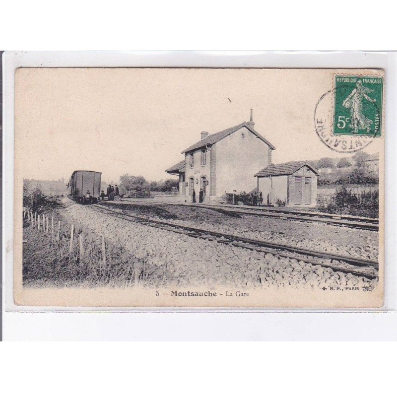 MONTSAUCHE: la gare - très bon état