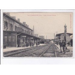 ABANCOURT: gare, ligne d'amiens à rouen - très bon état