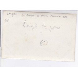 LAIGLE: gare, photo format CPA - très bon état