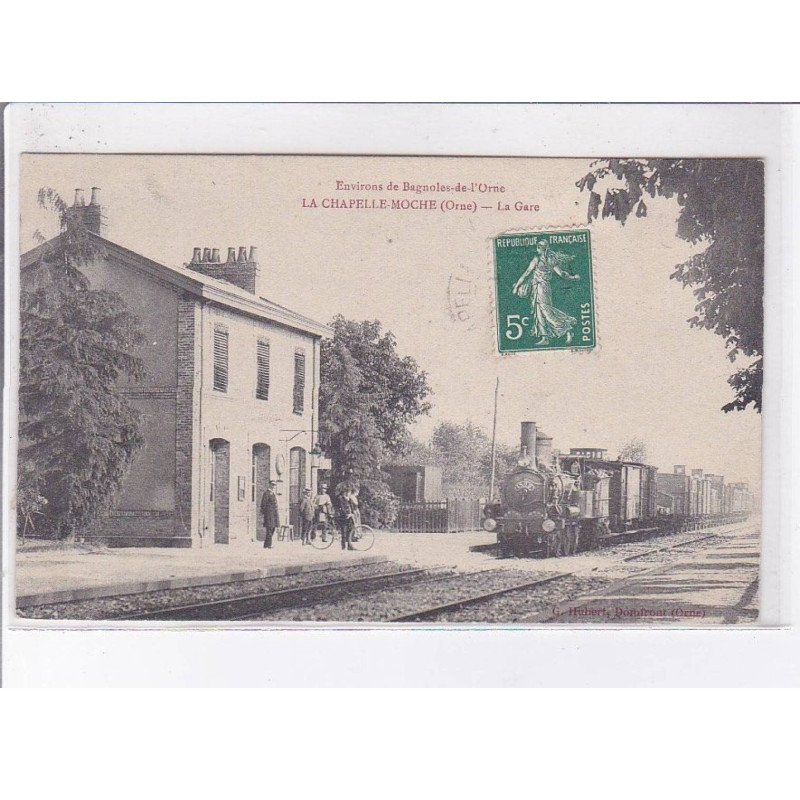 LA CHAPELLE-MOCHE: la gare - très bon état