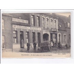 MOLINGHEM: en face la place de la gare de berguette - très bon état