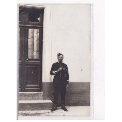 MERU - Carte photo - Grève des boutonniers - Militaire - très bon état