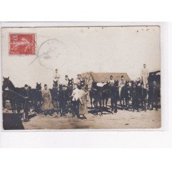 ANDEVILLE - Carte photo - Militaire - Méru - très bon état