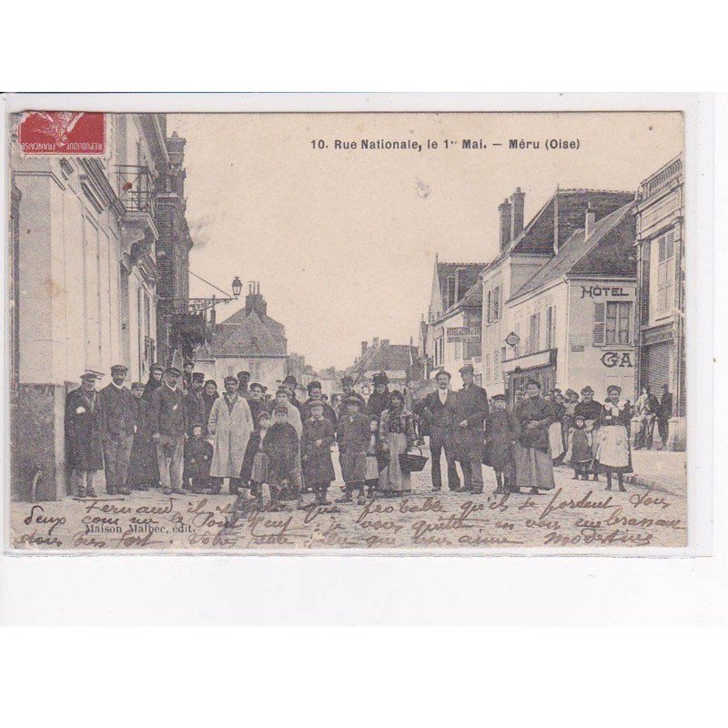 MERU - rue Nationale le 1er Mai - très bon état