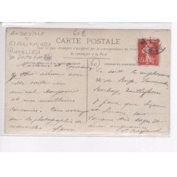 ANDEVILLE - Carte Photo - Militaires - Atelier du photgraphe - très bon état