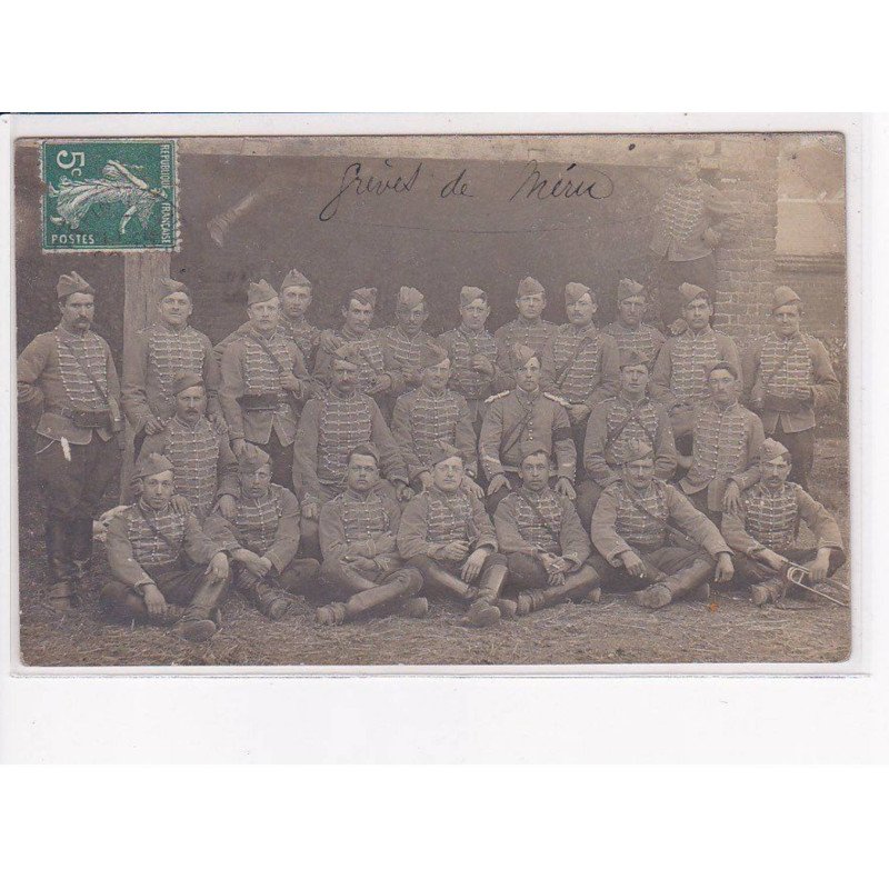 MERU - Carte Photo - grèves - état