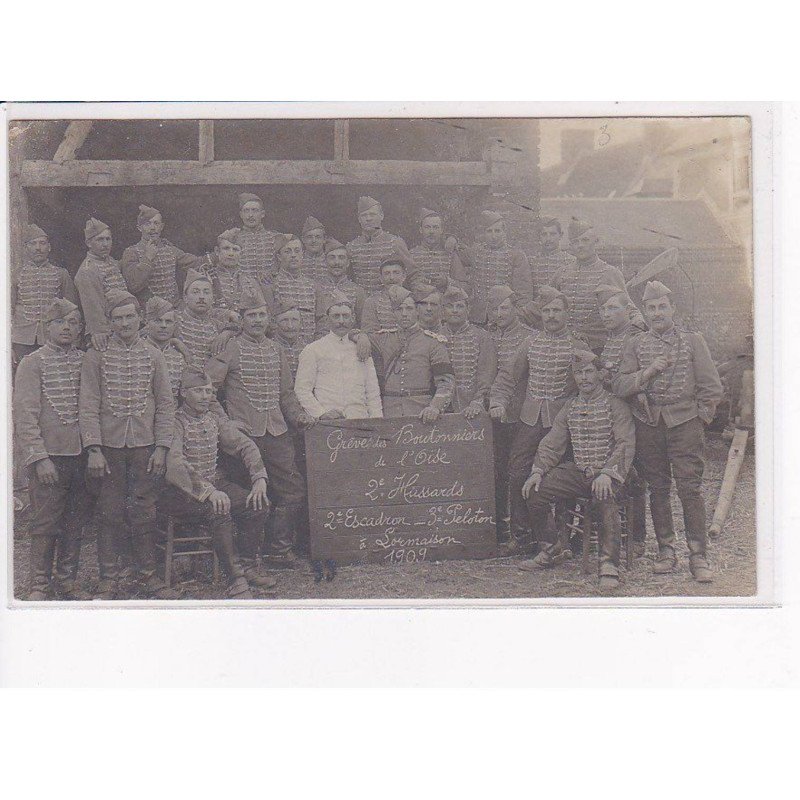 MERU - Carte photo - Grève des boutonniers - très bon état