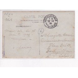 MERU - Carte photo - Grève des boutonniers - 1909 - très bon état