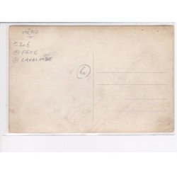 MERU - Carte photo - Fête - cavalcade - très bon état