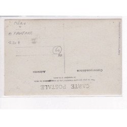 MERU - Carte photo - Fanfare - très bon état