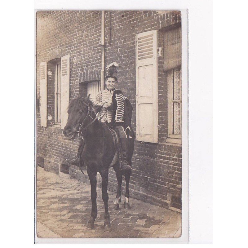 MERU - Carte photo - Fête de Pâques - 1925 - état