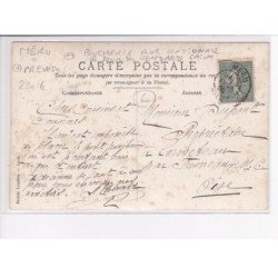 MERU - Carte photo - Boucherie Rue Nationale - Jour du Vendredi Saint - Prevost - très bon état