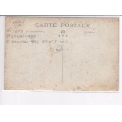 MERU - Carte photo - Fête - Cavalcade  Drapeau des Etats -Unis - très bon état