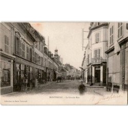 MONTEREAU: la grande rue - très bon état