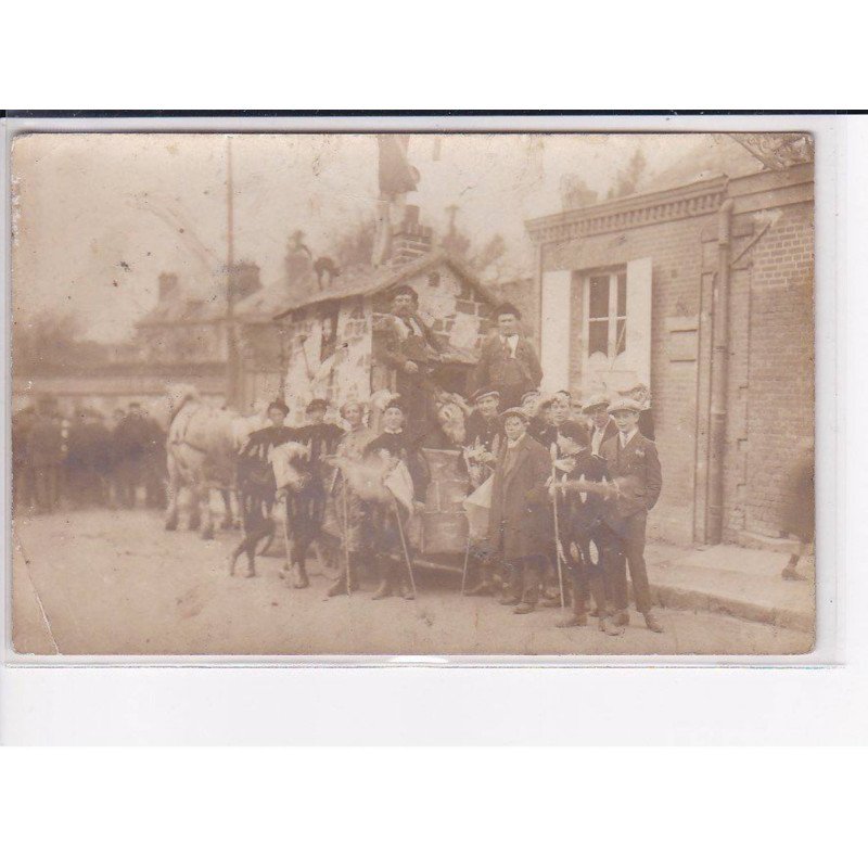 MERU - Carte photo - Cavalcade - état