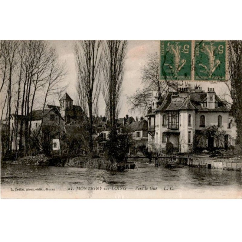 MONTIGNY-sur-LOING: vers le gué - très bon état