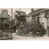 MONTIGNY-SUR-LOING: terrasse de l'hôtel de la vanne rouge - très bon état