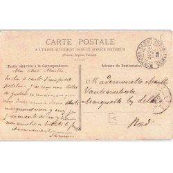 MONTIGNY-sur-LOING: petit étang avec bateaux, bâtiments - très bon état