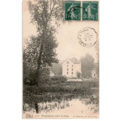 MONTIGNY-sur-LOING: le moulin vu du loing - très bon état