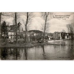 MONTIGNY-sur-LOING: vue d'ensemble sur le loing - très bon état