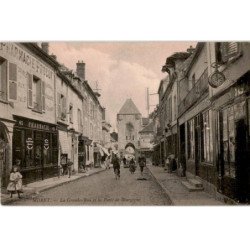 MORET: la grande rue et la porte de bourgogne - très bon état