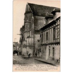 MORET-sur-LOING: vieille maison et l'église - très bon état