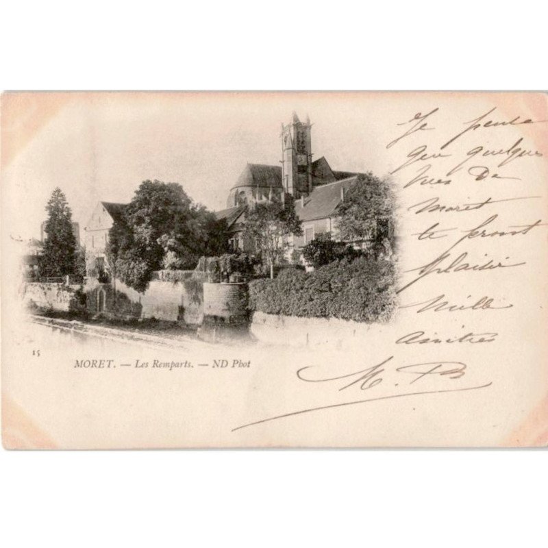 MORET: les remparts - très bon état
