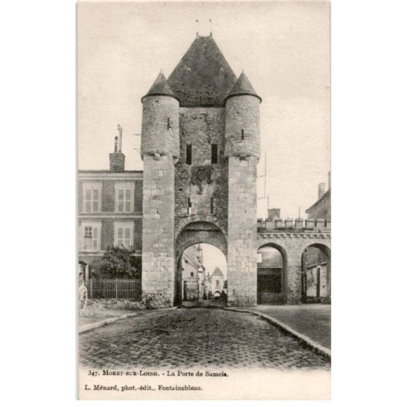 MORET-sur-LOING: la porte de samois - très bon état