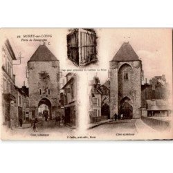 MORET-sur-LOING: côté intérieur, côté extérieur - très bon état