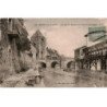 MORET-sur-LOING: les anciens remparts et porte de bourgogne - état
