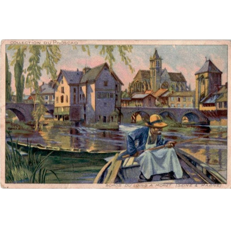 MORET: bords du loing - très bon état