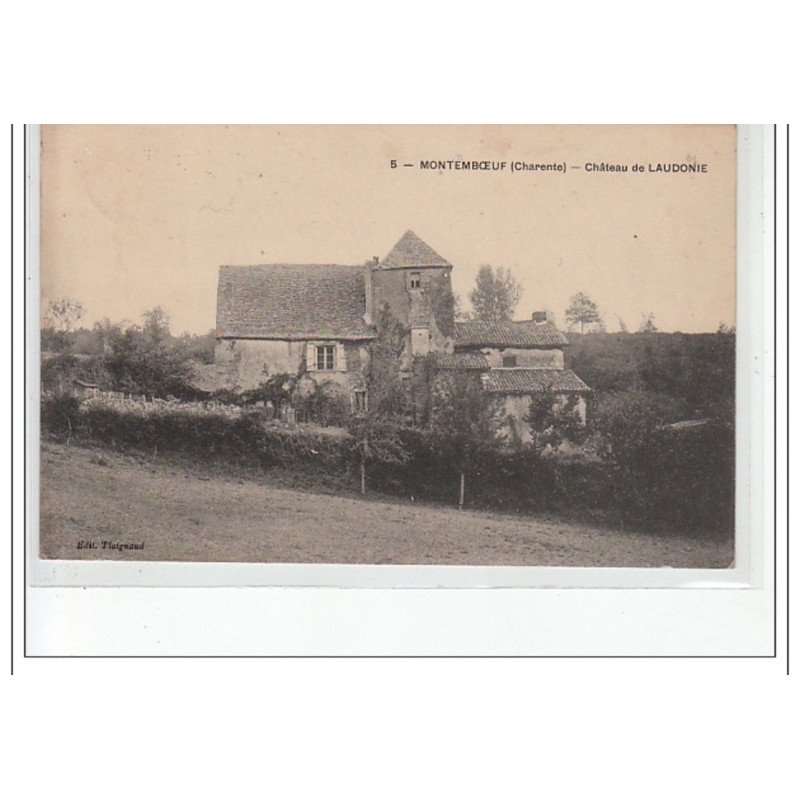 MONTEMBOEUF - Château de Laudonie - très bon état