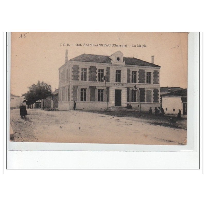 SAINT ANGEAU - La mairie - état